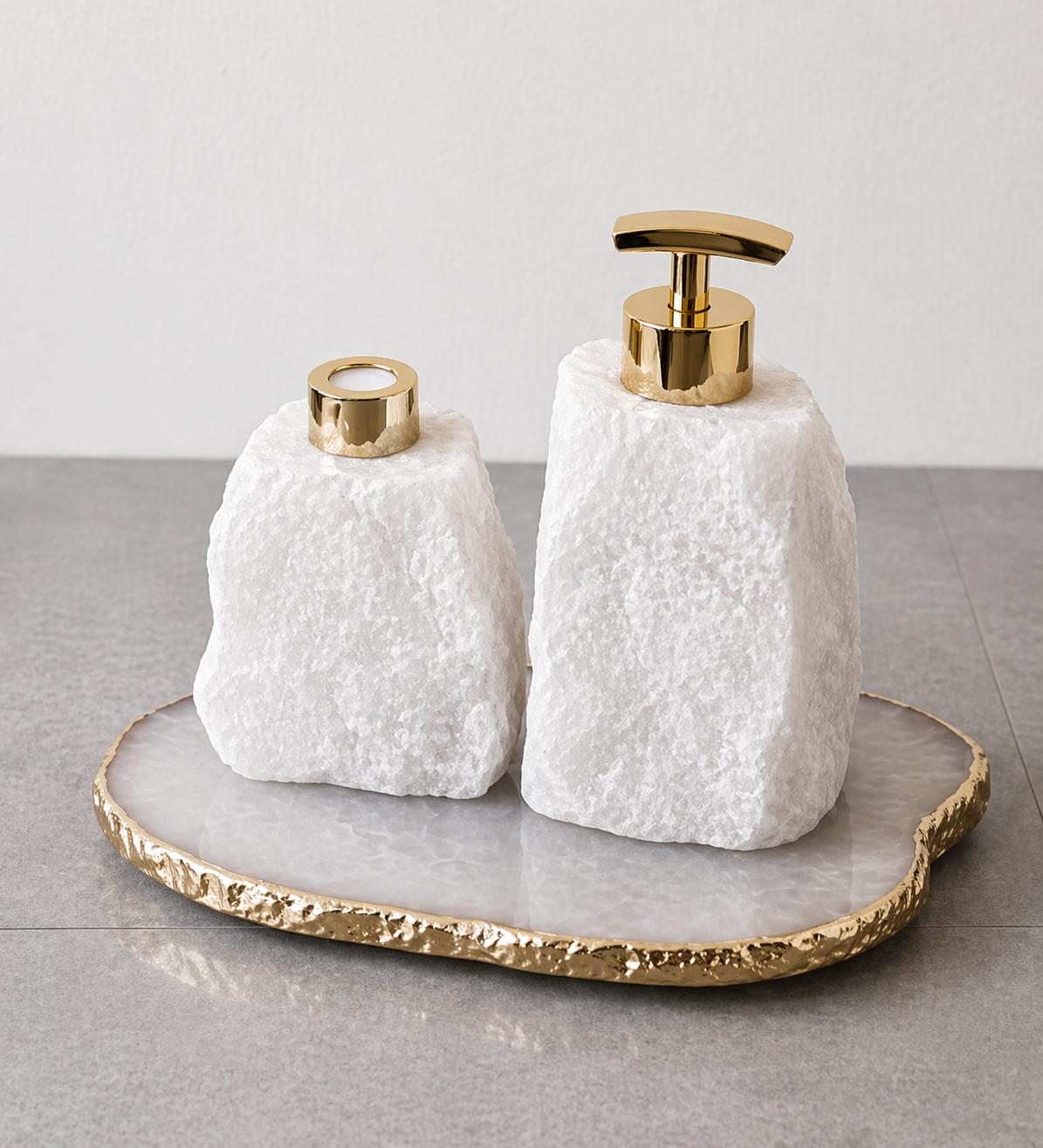 Dispensers Quartzo Branco