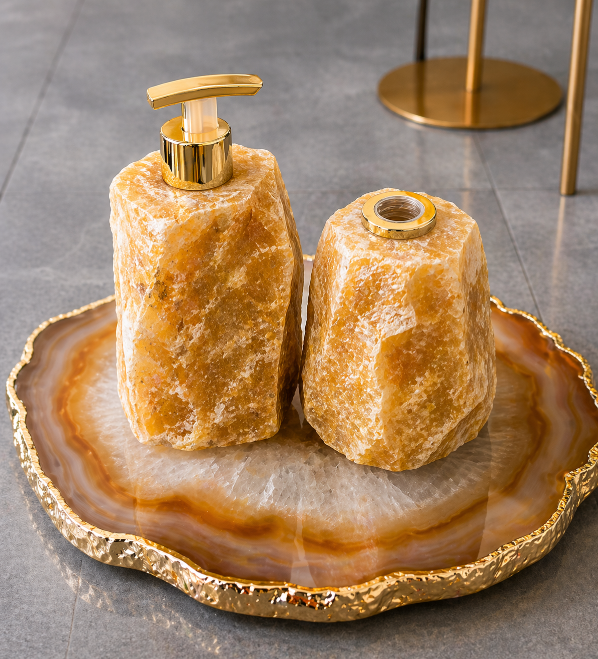 Dispensers Âmbar Dourado